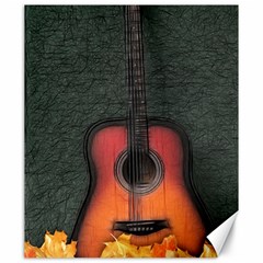 Guitar Ropes Music Instrument Sound Melody Canvas 20  X 24  by Pakemis