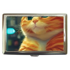 Cute Cat Cat Feline 3d Cigarette Money Case by Pakemis