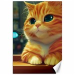 Cute Cat Cat Feline 3d Canvas 20  x 30  19.62 x28.9  Canvas - 1