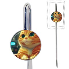 Cute Cat Cat Feline 3d Book Mark by Pakemis