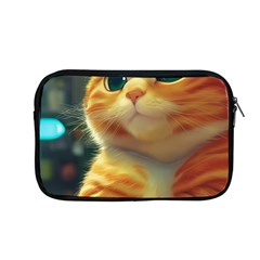 Cute Cat Cat Feline 3d Apple Macbook Pro 13  Zipper Case by Pakemis