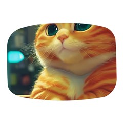 Cute Cat Cat Feline 3d Mini Square Pill Box by Pakemis