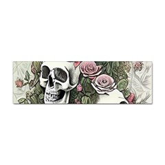 Skulls Roses Wallpaper Garden Artwork Sticker Bumper (10 Pack) by Pakemis