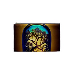 Flask Bottle Tree In A Bottle Perfume Design Cosmetic Bag (small) by Pakemis