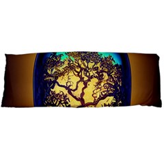 Flask Bottle Tree In A Bottle Perfume Design Body Pillow Case (dakimakura) by Pakemis