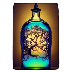 Flask Bottle Tree In A Bottle Perfume Design Removable Flap Cover (l) by Pakemis