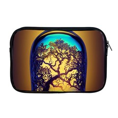 Flask Bottle Tree In A Bottle Perfume Design Apple Macbook Pro 17  Zipper Case by Pakemis