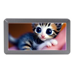 Cute Kitten Kitten Animal Wildlife 3d Memory Card Reader (mini) by Pakemis