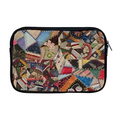 Background Embroidery Pattern Stitches Abstract Apple MacBook Pro 17  Zipper Case