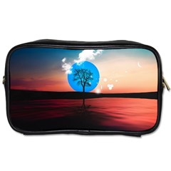 Surreal Fantasy Abstract Art Creativity Horizon Toiletries Bag (one Side) by Pakemis