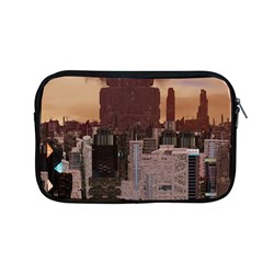 Skyline Skyscrapers Futuristic Sci-fi Panorama Apple Macbook Pro 13  Zipper Case by Pakemis