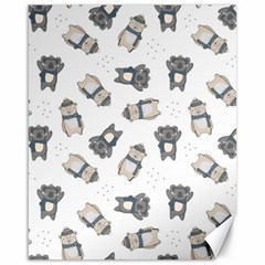 Cute Seamless Pattern With Koala Panda Bear Canvas 16  X 20  by Pakemis