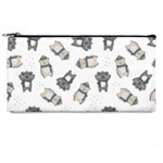 Cute Seamless Pattern With Koala Panda Bear Pencil Case Front