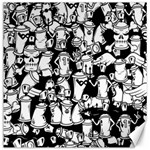 Graffiti Spray Can Characters Seamless Pattern Canvas 16  x 16  15.2 x15.41  Canvas - 1