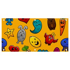 Graffiti Characters Seamless Ornament Banner And Sign 4  X 2  by Pakemis