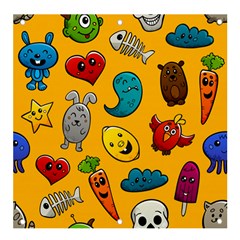 Graffiti Characters Seamless Ornament Banner And Sign 4  X 4  by Pakemis