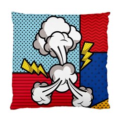 Rays Smoke Pop Art Style Vector Illustration Standard Cushion Case (one Side) by Pakemis