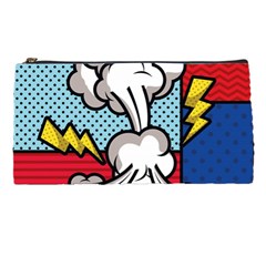 Rays Smoke Pop Art Style Vector Illustration Pencil Case by Pakemis