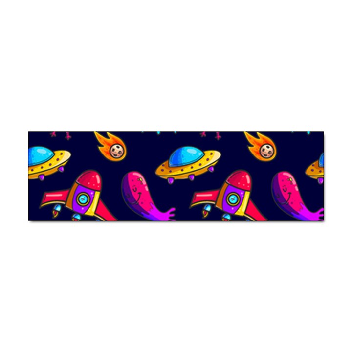 Space Pattern Sticker Bumper (10 pack)