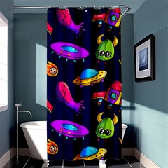 Space Pattern Shower Curtain 36  X 72  (stall)  by Pakemis