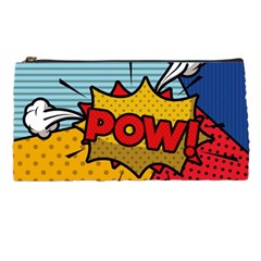 Pow Word Pop Art Style Expression Vector Pencil Case by Pakemis