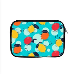 Pop Art Style Citrus Seamless Pattern Apple Macbook Pro 15  Zipper Case by Pakemis