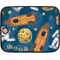 Missile Pattern Double Sided Fleece Blanket (mini) by Pakemis