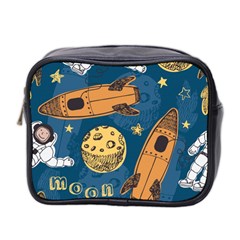 Missile Pattern Mini Toiletries Bag (two Sides) by Pakemis