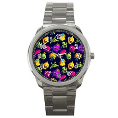 Space Patterns Sport Metal Watch