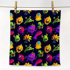 Space Patterns Face Towel