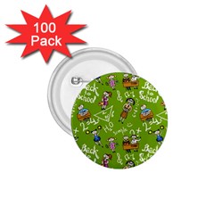 Seamless Pattern With Kids 1 75  Buttons (100 Pack)  by Pakemis