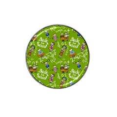 Seamless Pattern With Kids Hat Clip Ball Marker (10 Pack) by Pakemis