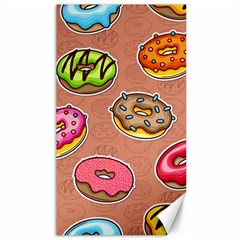 Doughnut Doodle Colorful Seamless Pattern Canvas 40  X 72  by Pakemis