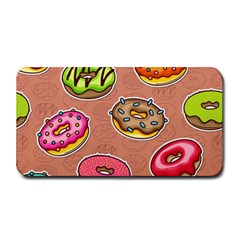 Doughnut Doodle Colorful Seamless Pattern Medium Bar Mat by Pakemis