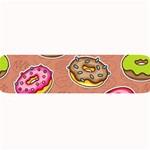 Doughnut Doodle Colorful Seamless Pattern Large Bar Mat 32 x8.5  Bar Mat