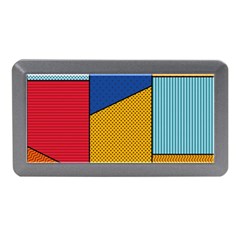 Dotted Colors Background Pop Art Style Vector Memory Card Reader (mini)