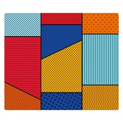 Dotted Colors Background Pop Art Style Vector Flano Blanket (small)