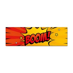 Explosion Boom Pop Art Style Sticker (bumper) by Pakemis