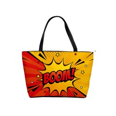 Explosion Boom Pop Art Style Classic Shoulder Handbag by Pakemis