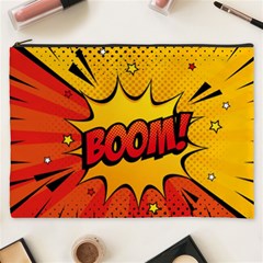 Explosion Boom Pop Art Style Cosmetic Bag (xxxl) by Pakemis