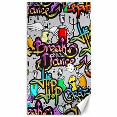 Hip Hop Background Canvas 40  X 72  by Pakemis