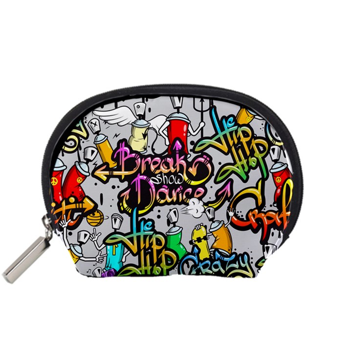 Hip Hop Background Accessory Pouch (Small)