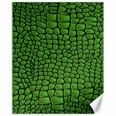 Seamless Pattern Crocodile Leather Canvas 16  X 20  by Pakemis