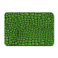 Seamless Pattern Crocodile Leather Small Doormat by Pakemis