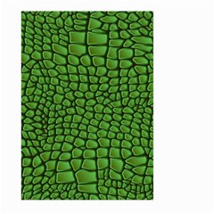 Seamless Pattern Crocodile Leather Large Garden Flag (two Sides) by Pakemis