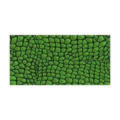 Seamless Pattern Crocodile Leather Yoga Headband by Pakemis