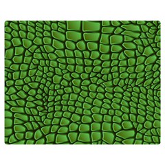 Seamless Pattern Crocodile Leather Flano Blanket (medium) by Pakemis