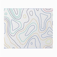 Abstract Colorful Topographic Map Design Vector Small Glasses Cloth by Pakemis