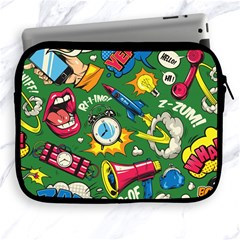 Pop Art Colorful Seamless Pattern Apple Ipad 2/3/4 Zipper Cases by Pakemis