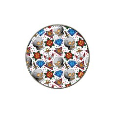 Full Color Flash Tattoo Patterns Hat Clip Ball Marker by Pakemis